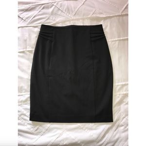 Black Express Pencil Skirt
